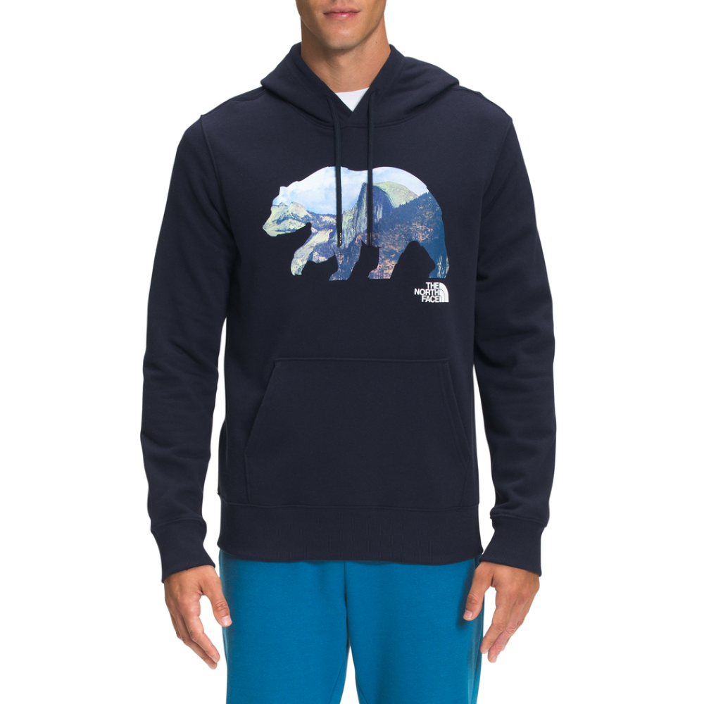 The North Face Mens TNF Bear Fleece Pullover Hoodie Sweatshirt