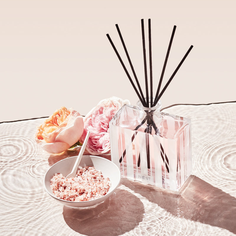 NEST New York Himalayan Salt & Rosewater Reed Diffuser