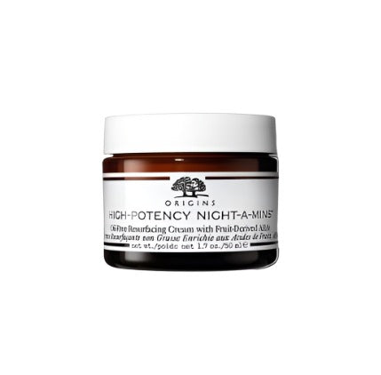 Origins High-Potency Night-A-Mins Oil-Free Resurfacing Cream With Fruit-Derived AHAs - 1.7 oz.