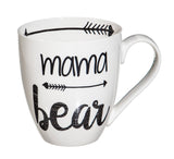 Evergreen Bear Family Ceramic Cup Gift Set