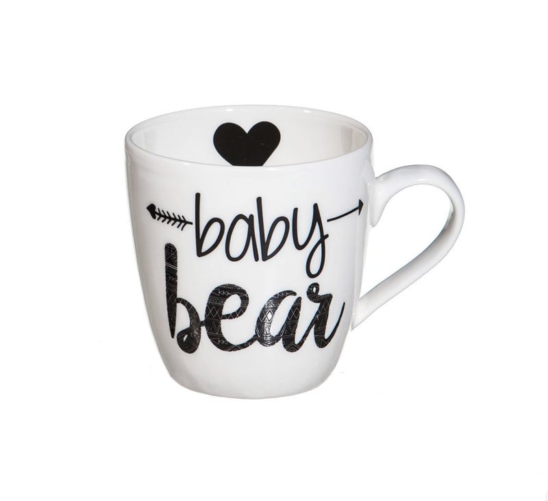 Evergreen Bear Family Ceramic Cup Gift Set