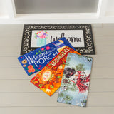 Evergreen Sassafras Seasonal Interchangeable Doormats - Set of 5