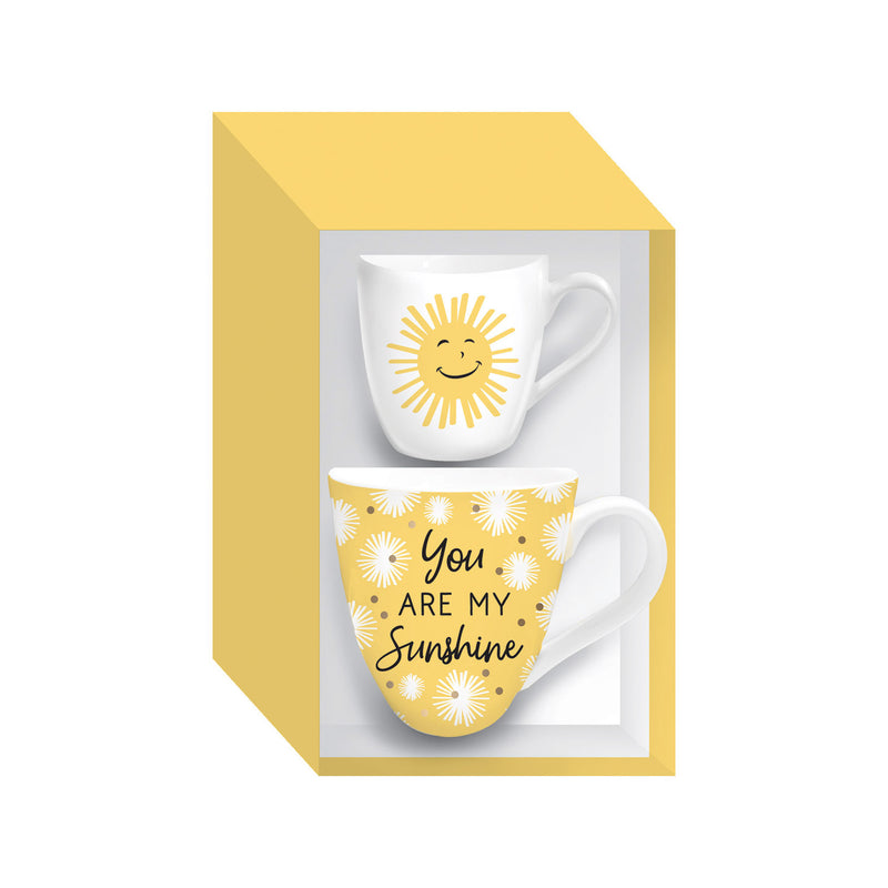 Evergreen Sunshine Ceramic Cup Gift Set