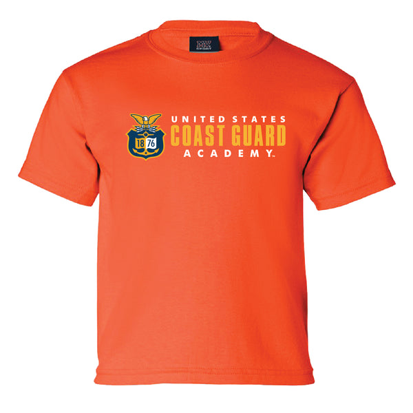 Coast Guard Academy Signature Youth Short Sleeve T- Shirt