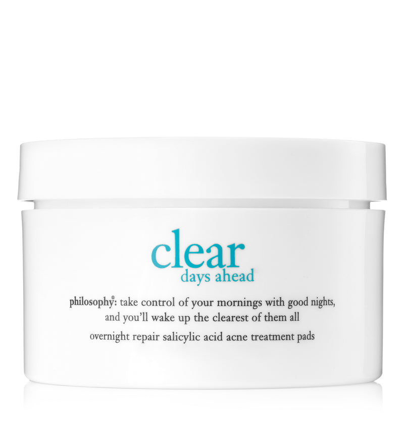 Philosophy Clear Days Ahead Overnight Acne Treatment Overnight - 60 Ct
