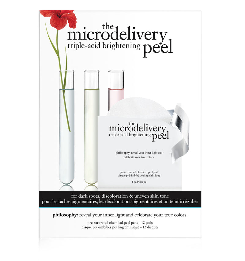 Philosophy The Microdelivery Triple-Acid Brightening Peel Pads - 12 Count