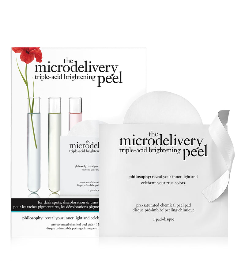 Philosophy The Microdelivery Triple-Acid Brightening Peel Pads - 12 Count