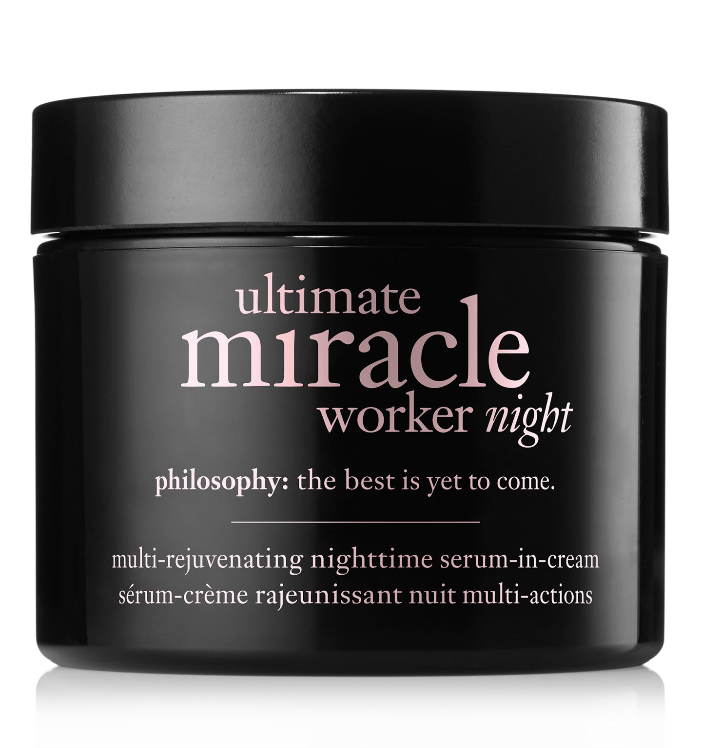 Philosophy Ultimate Miracle Worker Night Serum In Moisturizer - 2 oz.