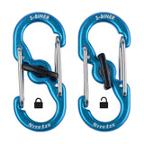 Nite Ize S-Biner TagLock Aluminum - 2 Pack