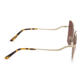 Patricia Nash Womens Sophia Gold Sunglasses