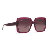 Patricia Nash Womens Jackie Wine and Gold Sunglasses