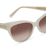 Patricia Nash Womens Kelly Cream Brown Sunglasses