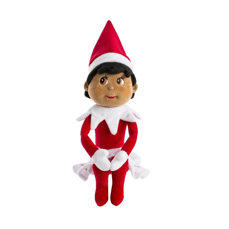 The Elf on the Shelf Plushee Pals Girl - Dark Tone