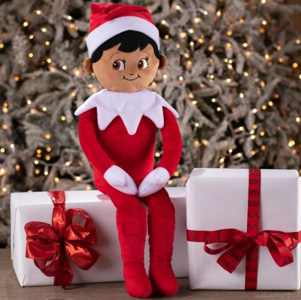The Elf on the Shelf Plushee Pals Huggable Boy - Dark Tone