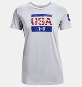 Under Armour Womens Freedom USA Short Sleeve T-Shirt