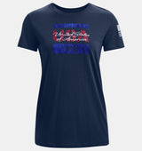 Under Armour Womens Freedom USA Short Sleeve T-Shirt
