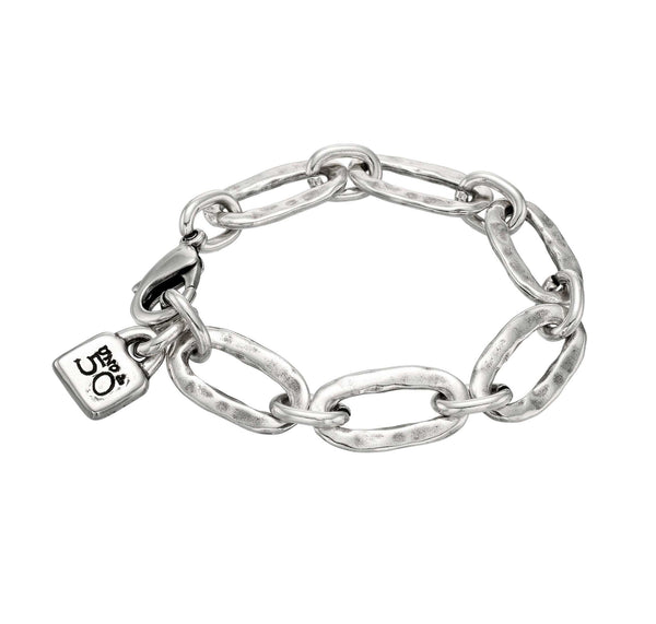 UNOde50 Awesome Silver Plated Bracelet - Medium