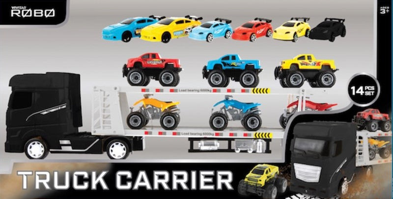Vivitar ROBO Truck Carrier - 14 Piece Set