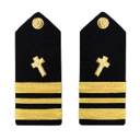 Vanguard CG Hard Shoulder Board Female LCDR Christian Chaplain