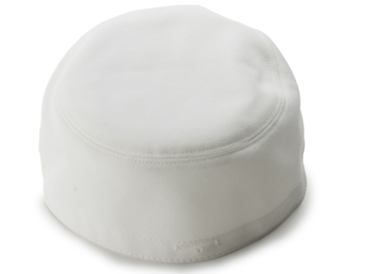 Kingform Cap Company White Vinyl Female Hat Cover