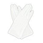 Vanguard Gloves WHT CTN Pull On Gripper Small