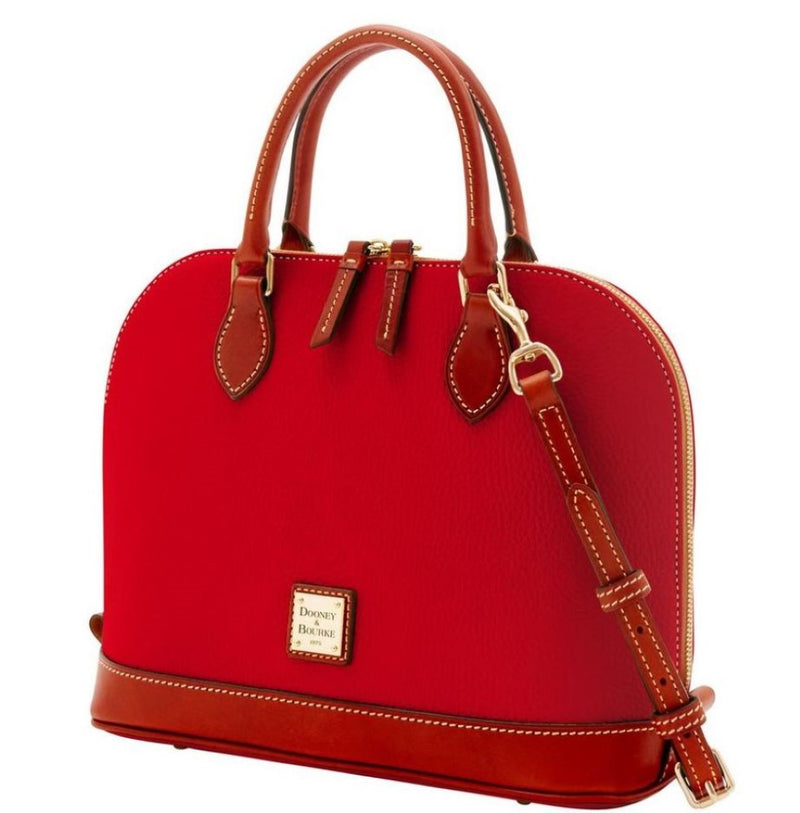Dooney & Bourke Pebble Grain Barrel Satchel in Black Dooney & Bourke Pebble Grain Barrel Satchel in Black