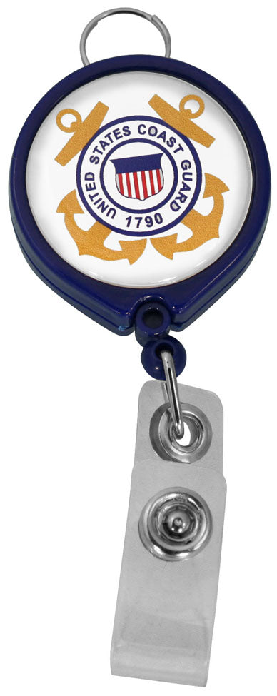 Coast Guard Badge Holder - Retractable