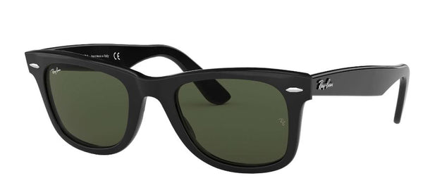 Ray-Ban Original Wayfarer Classic Non-Polarized Sunglasses - Black/Green