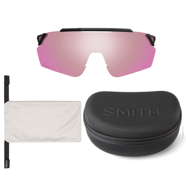 Smith Ruckus Matte Black Frame - ChromaPop Opal Mirror Lens - Polarized Sunglasses