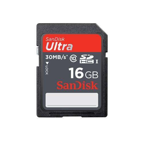 SanDisk 16GB SD Memory Card Ultra Class 10