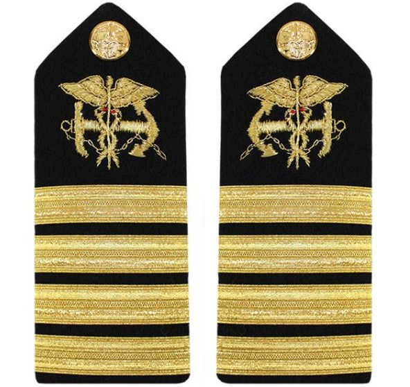 Vanguard Coast Guard Shoulder Board: Public Health Service Captain PHS