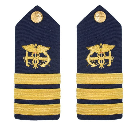 Vanguard Coast Guard Shoulder Board: Public Health Service Commander PHS
