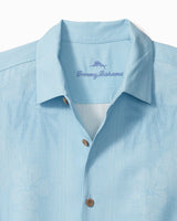 Tommy Bahama Mens Bali Border Silk Camp Short Sleeve Shirt
