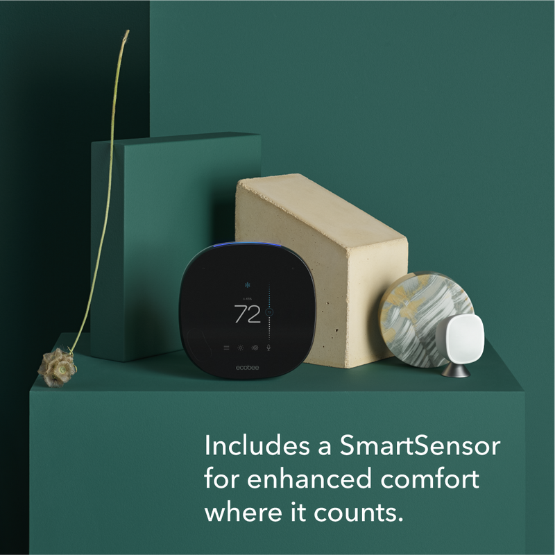 ecobee SmartThermostat with Voice Control