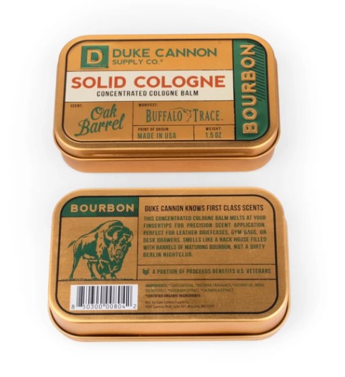 DUKE CANNON Solid Cologne - Bourbon