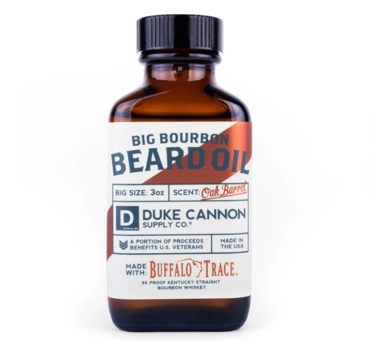 DUKE CANNON Big Bourbon Beard Oil