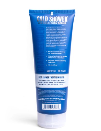 DUKE CANNON Cold Shower Ice-Cold Body Scrub