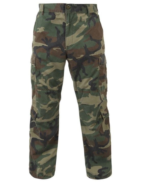 Rothco Mens Vintage Camo Paratrooper Fatigue Pants - Size 2XL