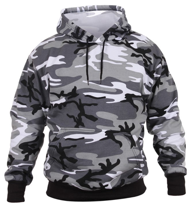 Rothco Mens Camo Pullover Hooded Sweatshirt - 3XL