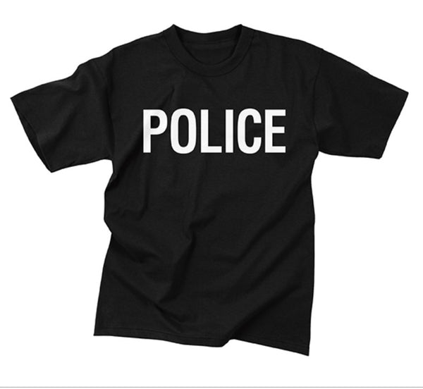 Rothco Mens 2-Sided Police T-Shirt