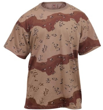 Rothco Mens Camo Short Sleeve T-Shirt