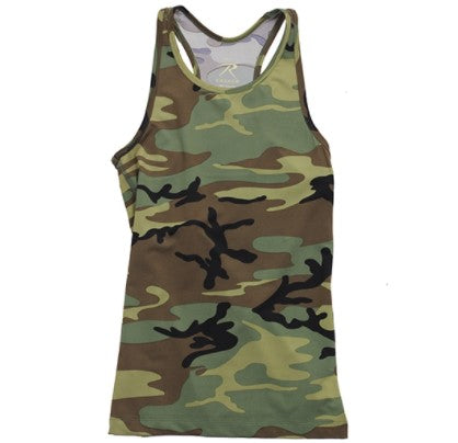 Rothco Womens Camo Workout Performance Tank Top