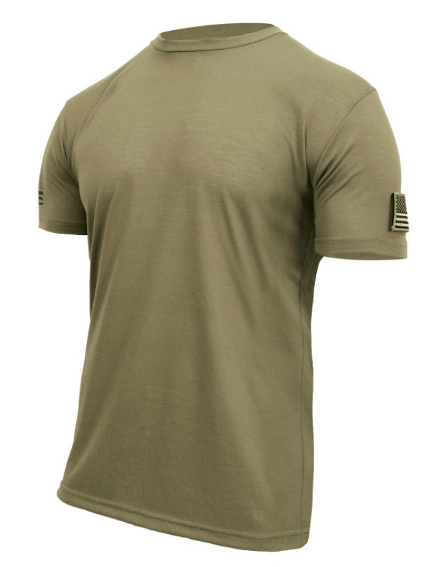 Rothco Mens Tactical Athletic Fit T-Shirt - Coyote Brown - Size 2XL