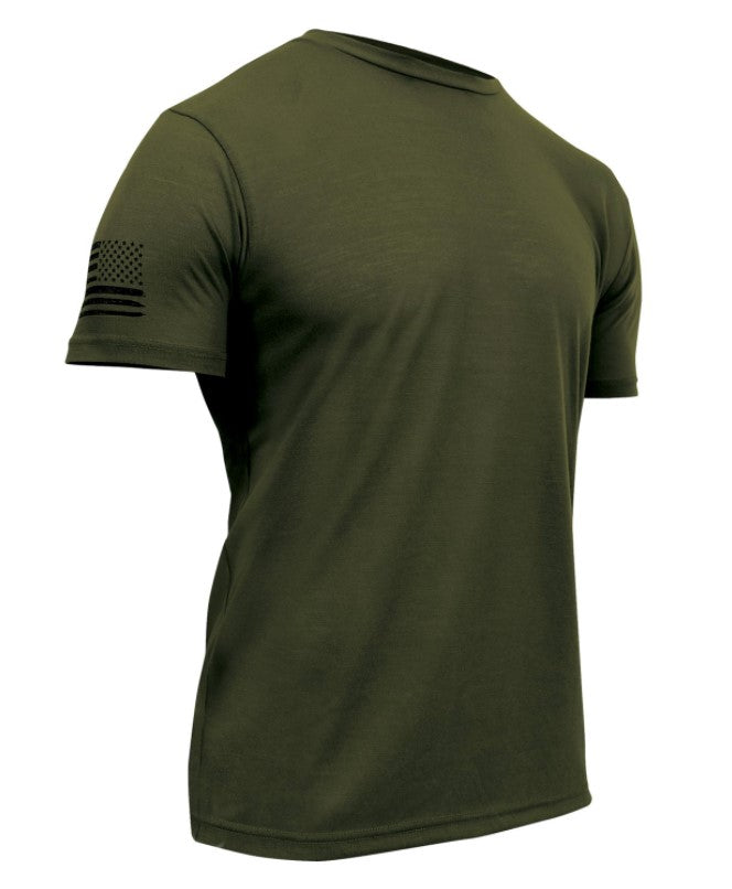 Rothco Mens Tactical Athletic Fit T-Shirt - Olive Drab - Size 2XL