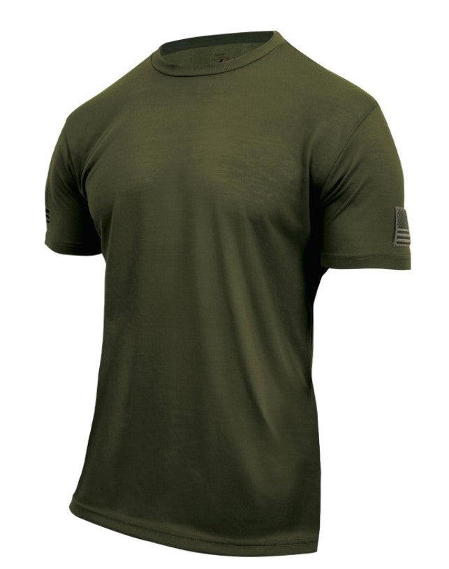 Rothco Mens Tactical Athletic Fit T-Shirt - Olive Drab - Size 2XL