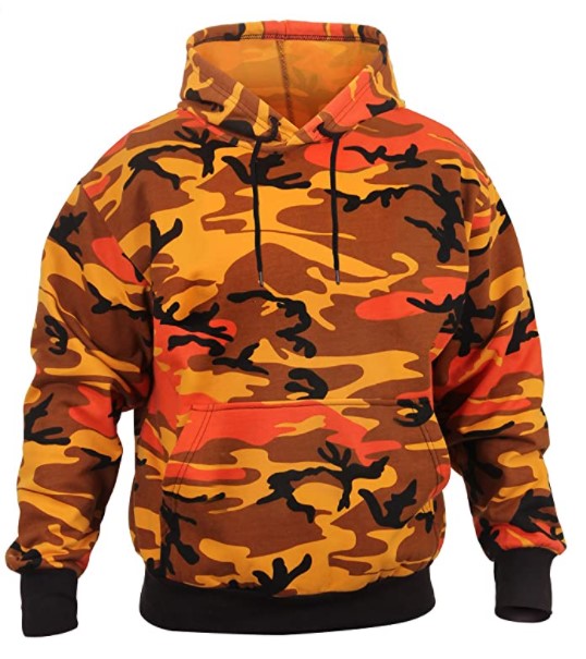 Rothco Mens Camo Pullover Hoodie - 2XL