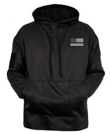 Rothco Mens Honor and Respect Thin Blue Line Concealed Carry Hoodie - Size 2XL