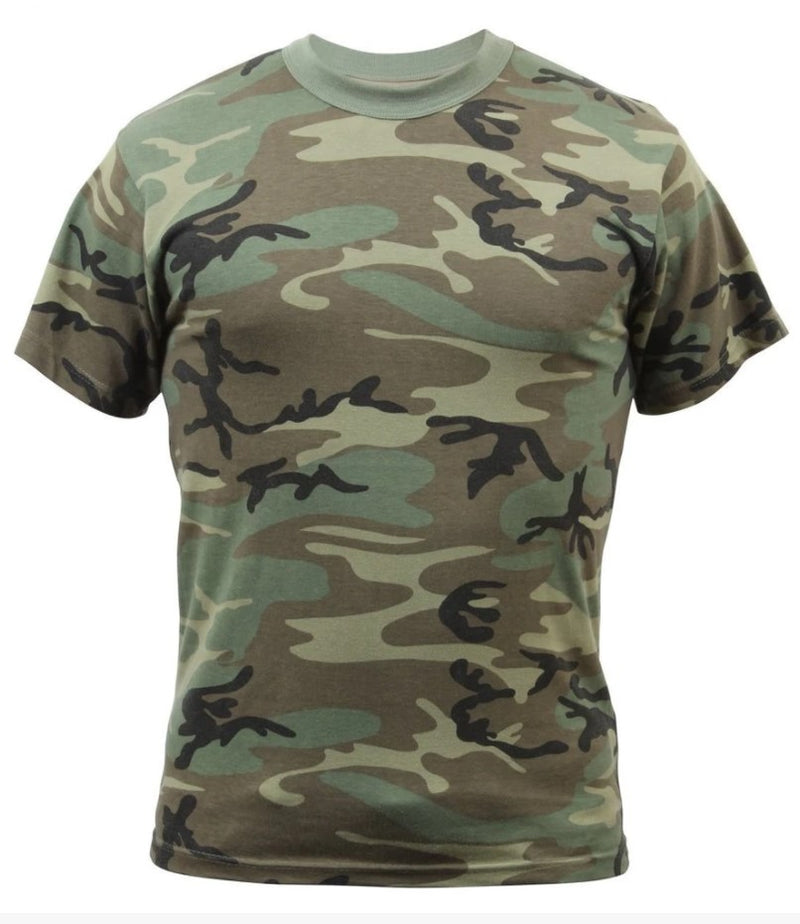 Rothco Mens Vintage Camo T-Shirt - Size 2XL