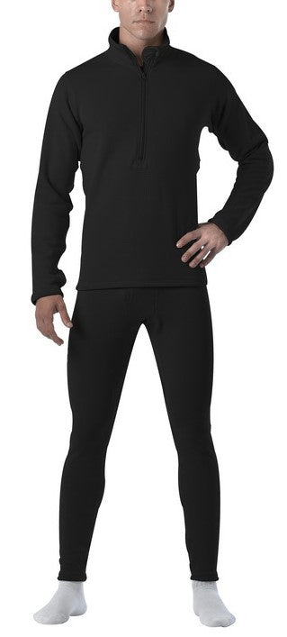 Rothco Mens ECWCS Poly Bottoms - Black - Size 2XL