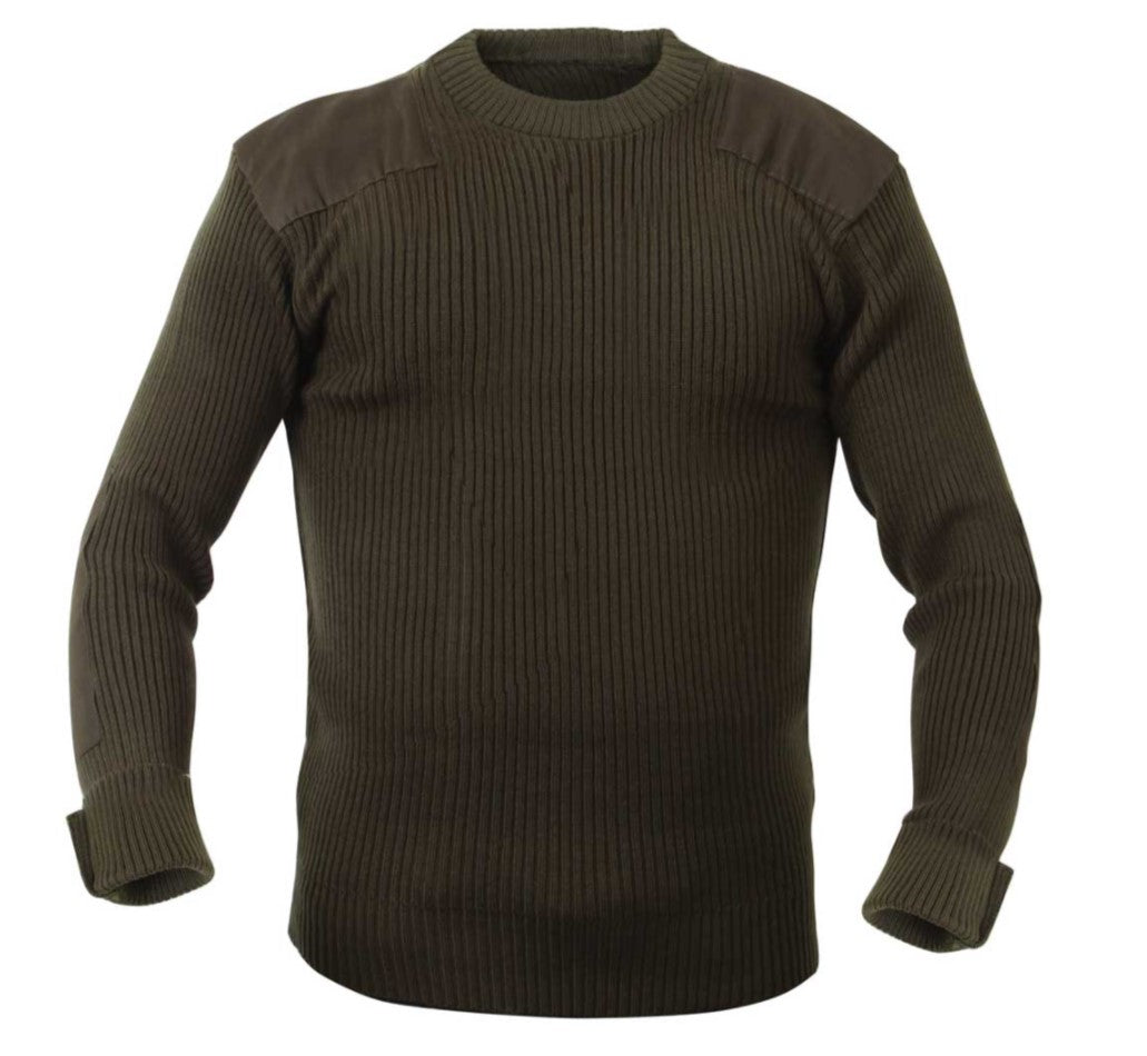 Rothco Mens G.I. Style Acrylic Commando Sweater - Size 2XL